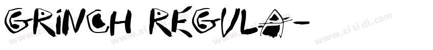 Grinch Regula字体转换